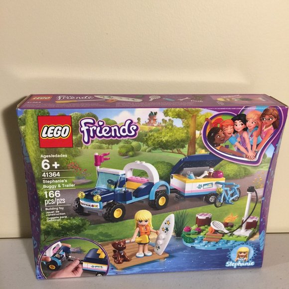 Lego Friends Stephanie's Buggy & Trailer 41364 Building Set 166 Pieces - Picture 1 of 9